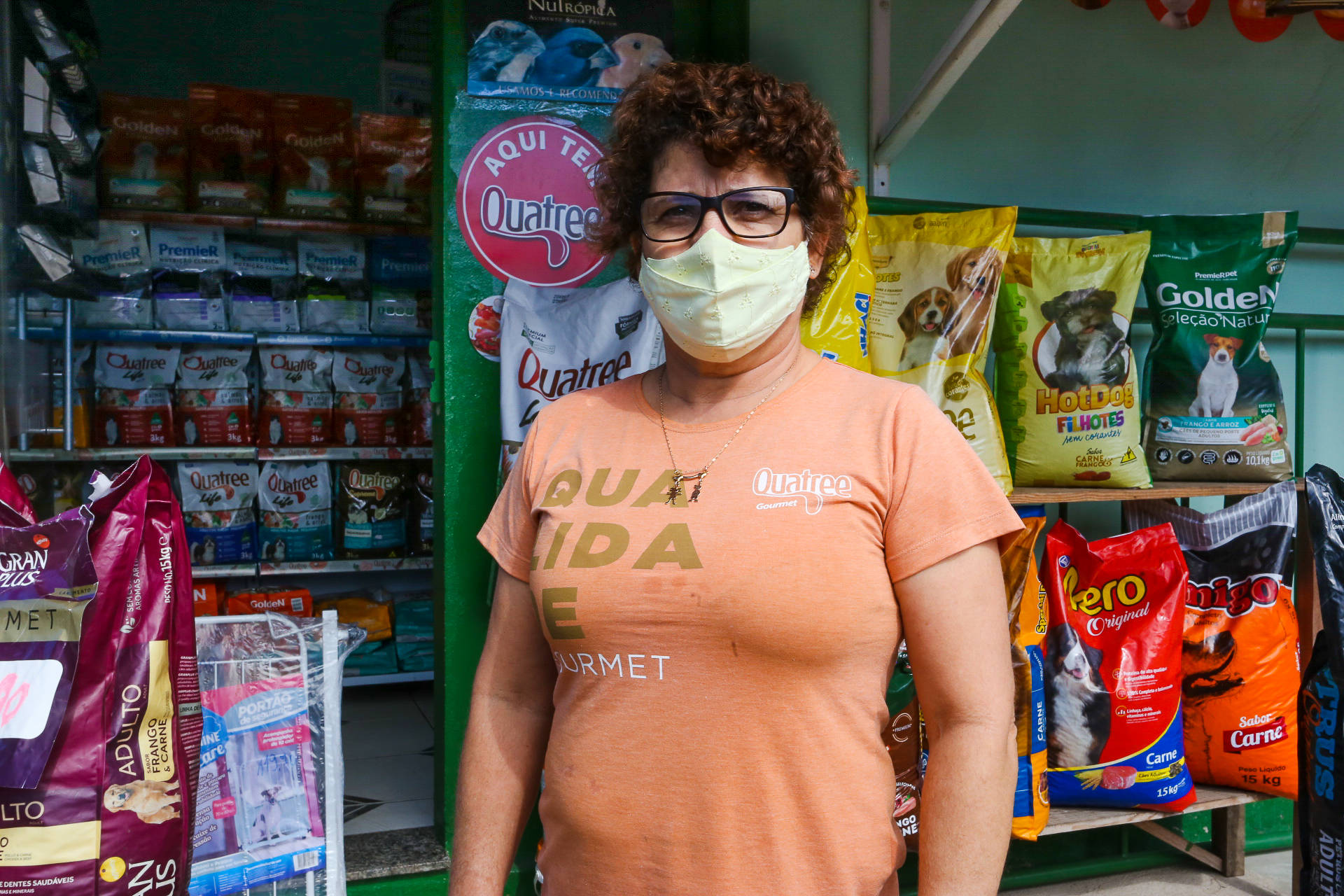 Moradora Leila Maria