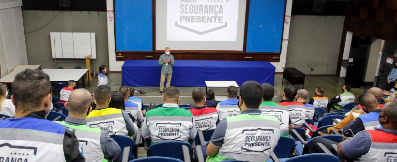Operação Segurança Presente promove seminário para o efetivo operacional e administrativo